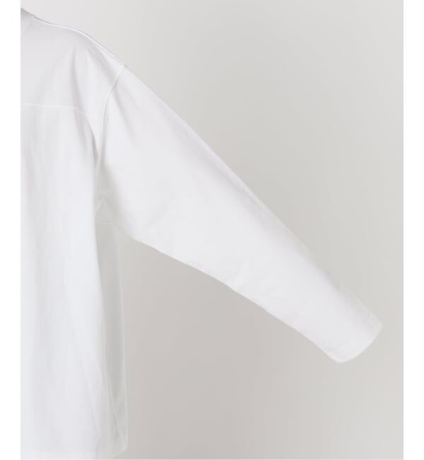  「《追加3》[THE MOOD]レースアップロングTシャツ」|Tシャツ・カットソー|