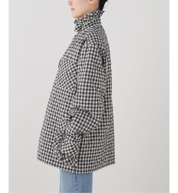  「MASU PRINCE PUFFER PLAID SHIRT M26H98SL004：シャツ」|シャツ・ブラウス|
