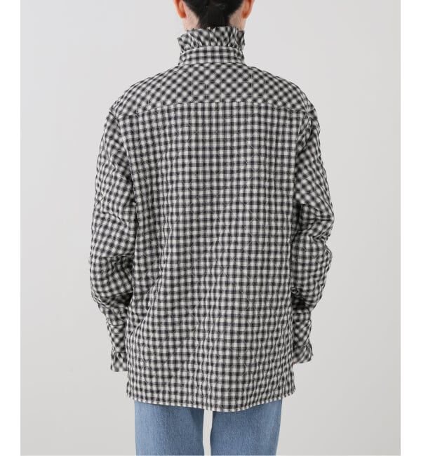  「MASU PRINCE PUFFER PLAID SHIRT M26H98SL004：シャツ」|シャツ・ブラウス|