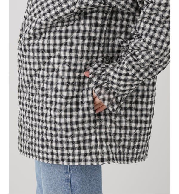  「MASU PRINCE PUFFER PLAID SHIRT M26H98SL004：シャツ」|シャツ・ブラウス|