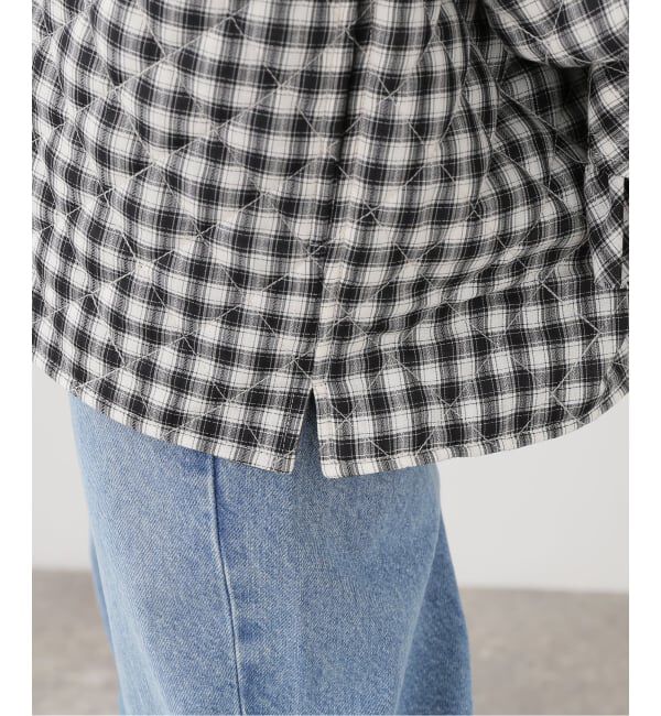  「MASU PRINCE PUFFER PLAID SHIRT M26H98SL004：シャツ」|シャツ・ブラウス|