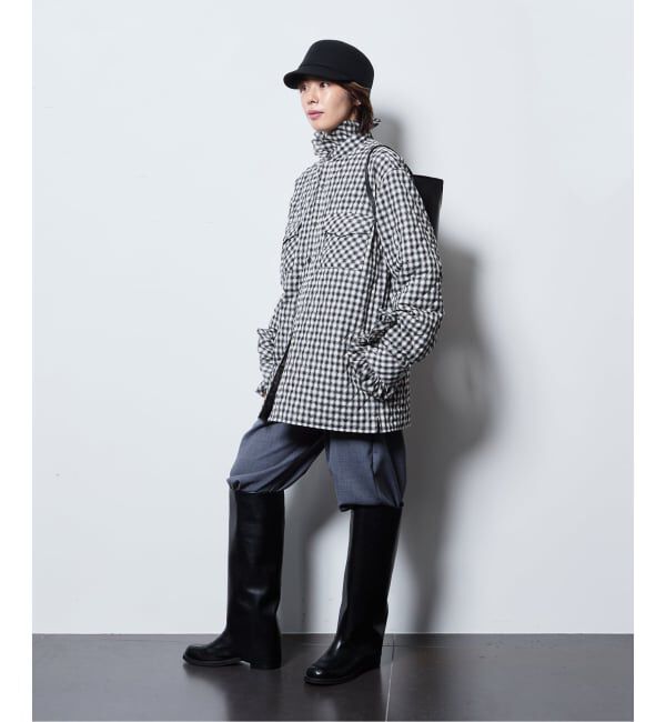  「MASU PRINCE PUFFER PLAID SHIRT M26H98SL004：シャツ」|シャツ・ブラウス|