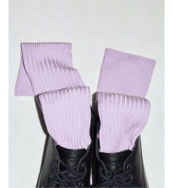 「CONLEAD RIB WOOL HIOGHT 26A003S：靴下」|ソックス|