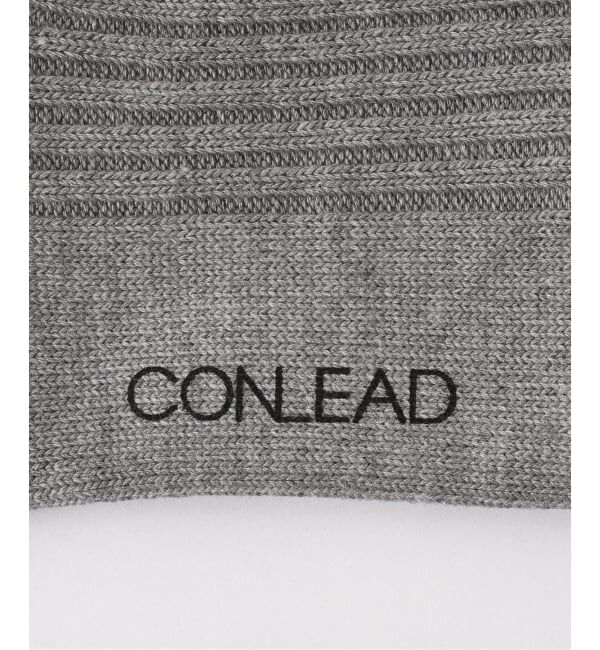  「CONLEAD RIB WOOL HIOGHT 26A003S：靴下」|ソックス|