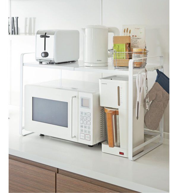 journal standard Furniture「《WEB限定》【tower/タワー】伸縮レンジラック」|食器・キッチングッズ|