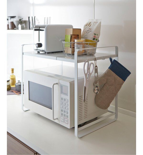 journal standard Furniture「《WEB限定》【tower/タワー】伸縮レンジラック」|食器・キッチングッズ|