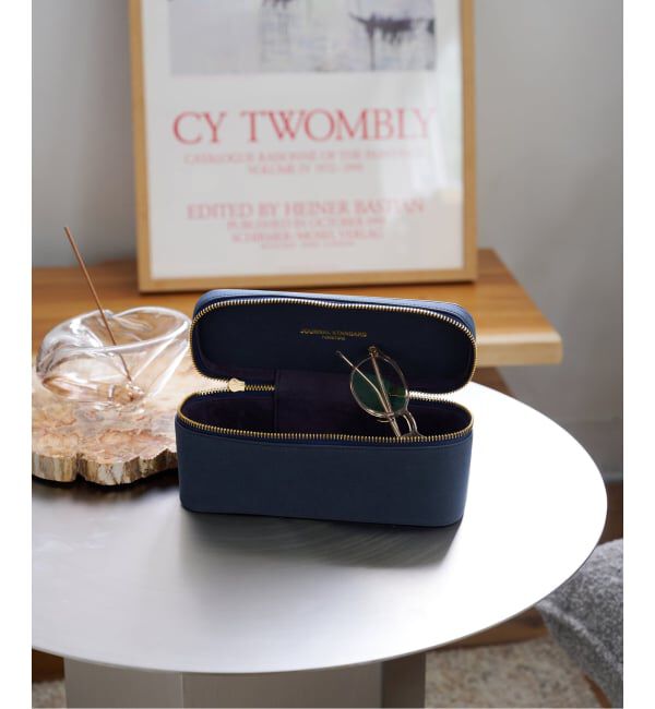 journal standard Furniture「JSF VANITY CASE S　ヴァニティケース」|ポーチ|ネイビー