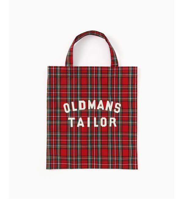 journal standard Furniture「【R&D.M.Co/オールドマンズテイラー】OMT MINI TOTE CHECK　トートバッグ」|トートバッグ|レッド