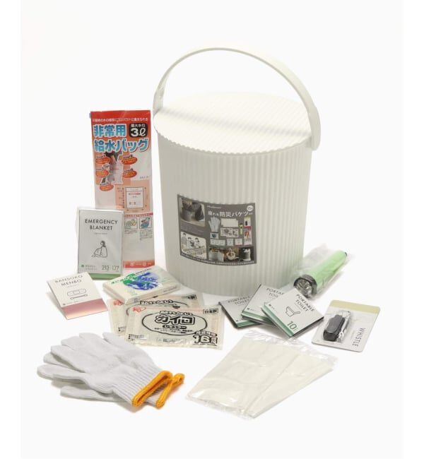 journal standard Furniture「Stool BOUSAI Bucket Set　座れる防災バケツセット」|その他|ホワイト