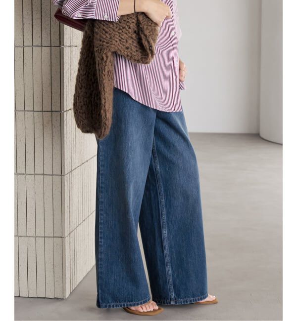Plage「Turn belt デニムパンツ」|デニム|