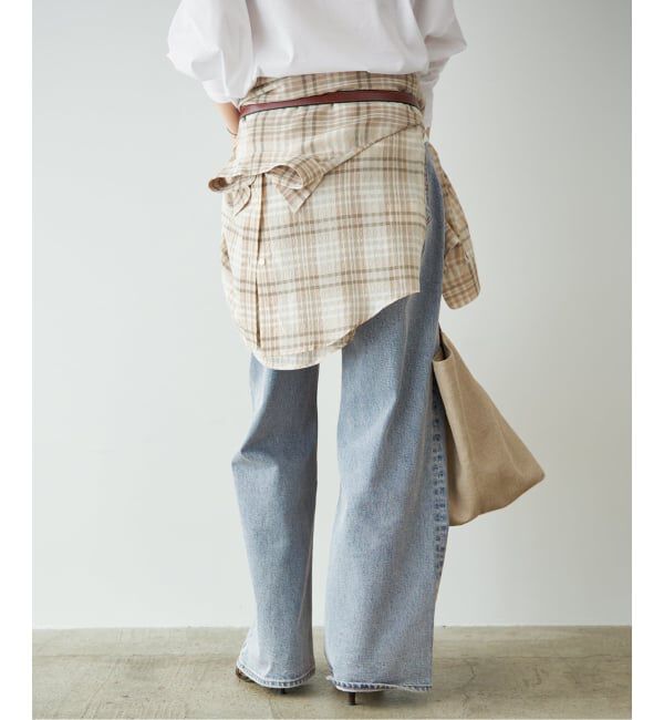 Plage「《追加》vintage like デニムパンツ 3」|デニム|