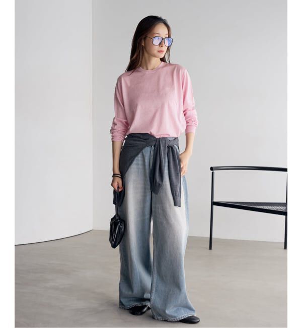 Plage「《予約》Super Wide Denim パンツ」|デニム|