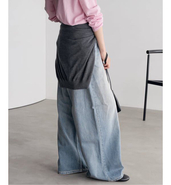 Plage「《予約》Super Wide Denim パンツ」|デニム|