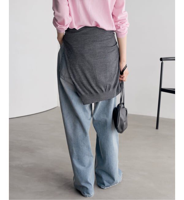 Plage「《予約》Super Wide Denim パンツ」|デニム|
