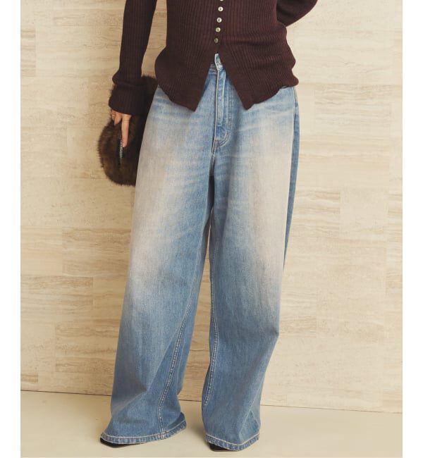 Plage「《予約》Super Wide Denim パンツ」|デニム|