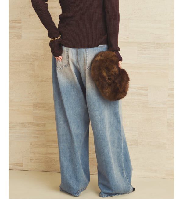 Plage「《予約》Super Wide Denim パンツ」|デニム|