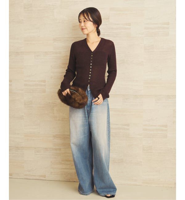 Plage「《予約》Super Wide Denim パンツ」|デニム|