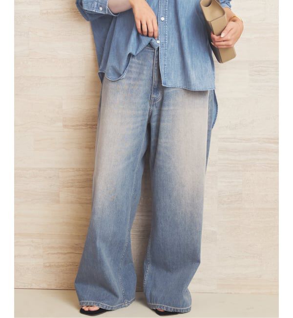 Plage「《予約》Super Wide Denim パンツ」|デニム|