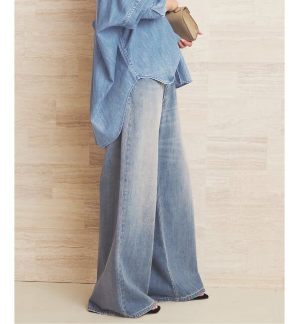 Plage「《予約》Super Wide Denim パンツ」|デニム|