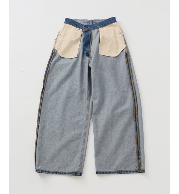 Plage「《予約》Super Wide Denim パンツ」|デニム|