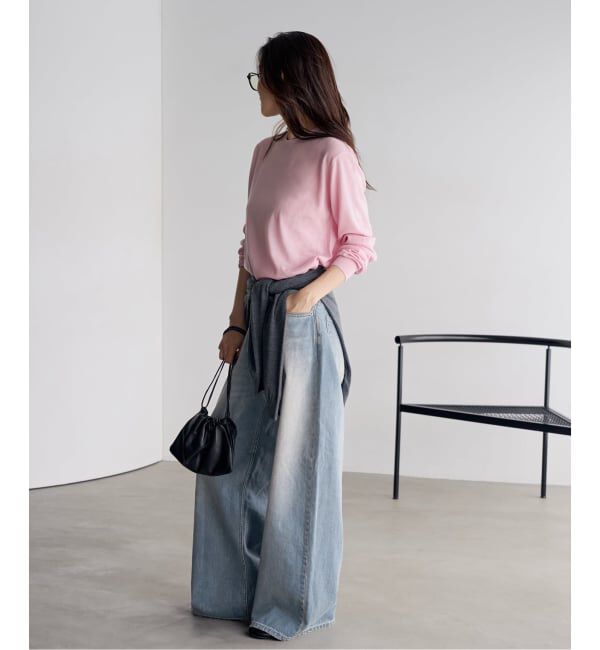 Plage「《予約》Super Wide Denim パンツ」|デニム|