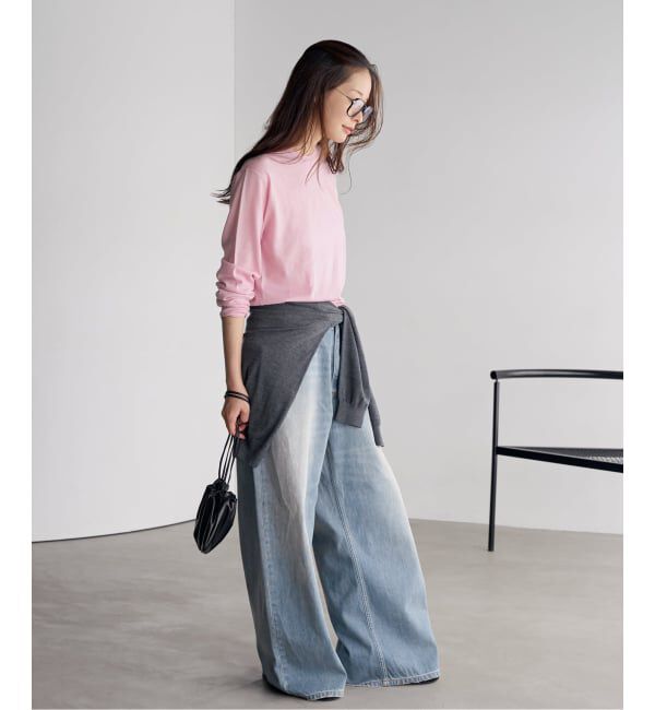 Plage「《予約》Super Wide Denim パンツ」|デニム|