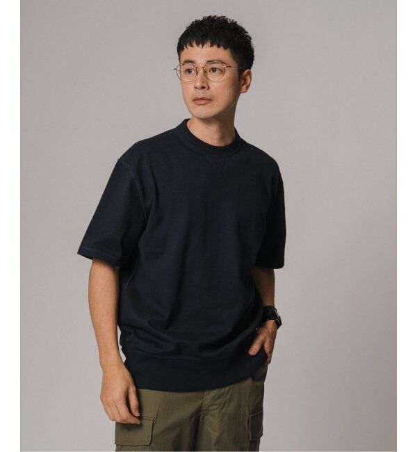EDIFICE「LOOPWHEELER for LOWERCASE ツリテンジク スウェット型 ワイドTシャツ」|Tシャツ・カットソー|