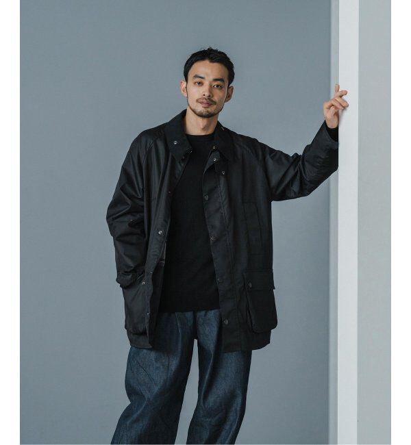 EDIFICE「Barbour for MARKAWARE & EDIFICE 別注 タマムシ BEDALE/ビデイル "SOLARO"」|その他|