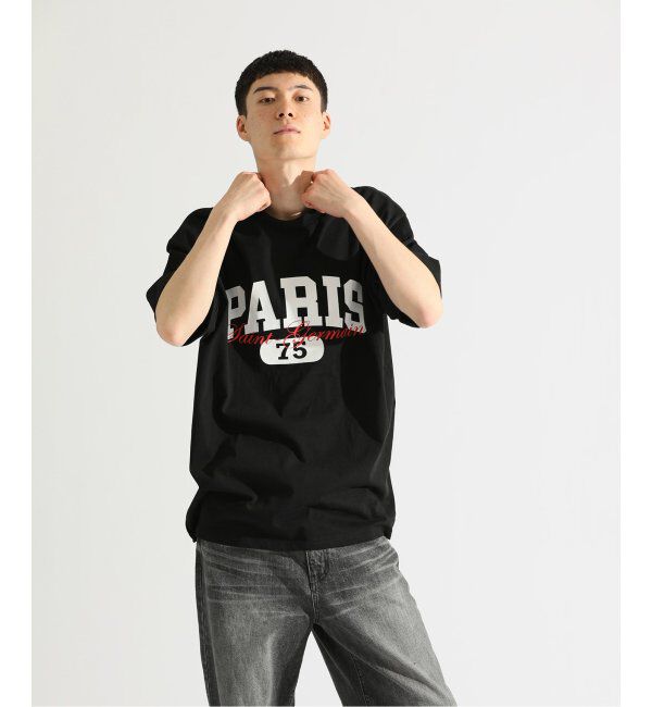 Paris Saint-Germain「【Paris Saint-Germain / パリ・サン＝ジェルマン】JP VIRSITY LOGO TEE」|Tシャツ・カットソー|