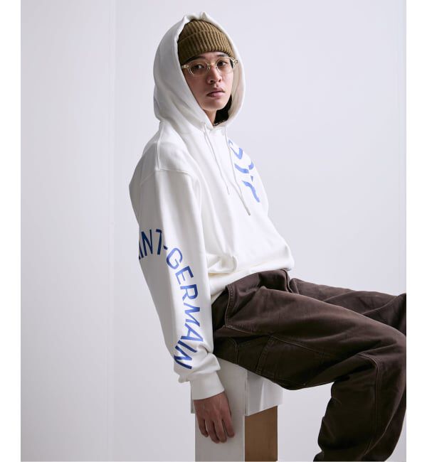 Paris Saint-Germain「【Paris Saint-Germain / パリ・サン＝ジェルマン】 JP Logo Printed Hoodie」|パーカー|