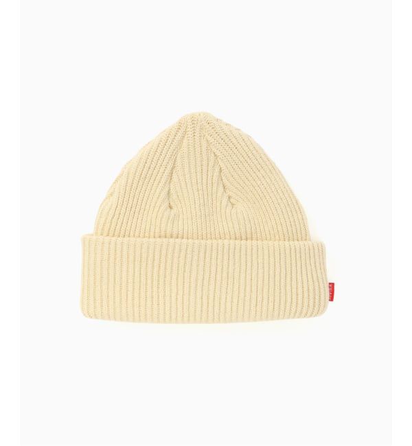 PULP「Whimsy / ウィムジー FINE GAUGE BEANIE」|ニット帽|ホワイト A