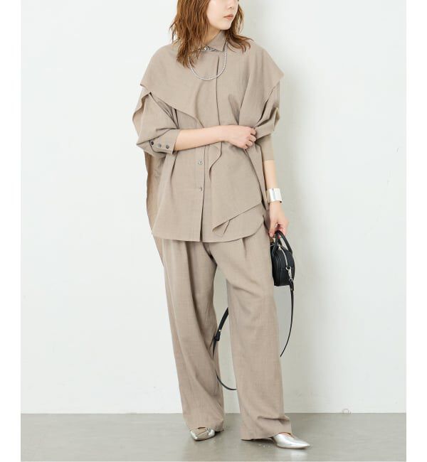journal standard L'essage「ソフトウール イージーパンツ」|スラックス|