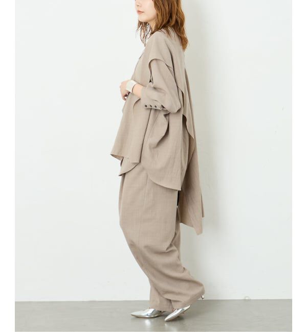 journal standard L'essage「ソフトウール イージーパンツ」|スラックス|