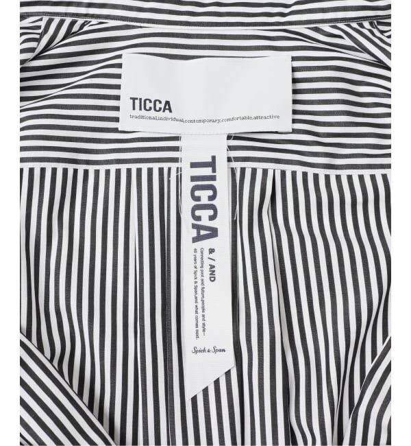 Spick and Span「《40周年 別注》TICCA / ティッカ スクエアチュニック」|チュニック|