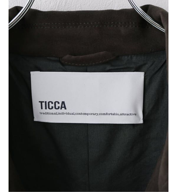 Spick and Span「TICCA / ティッカ ウルトラスエードブルゾン」|ライダースジャケット|