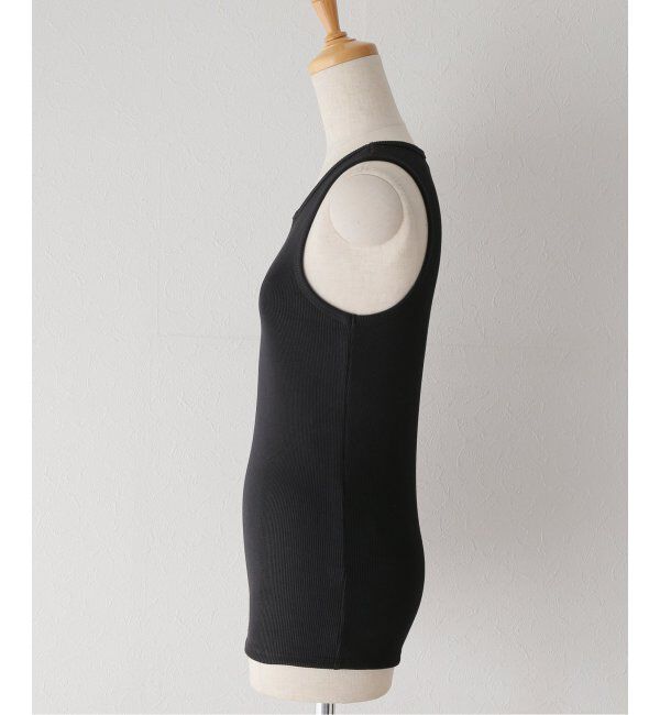  「【Munich/ミューニック】stretched polyester rib」|タンクトップ|