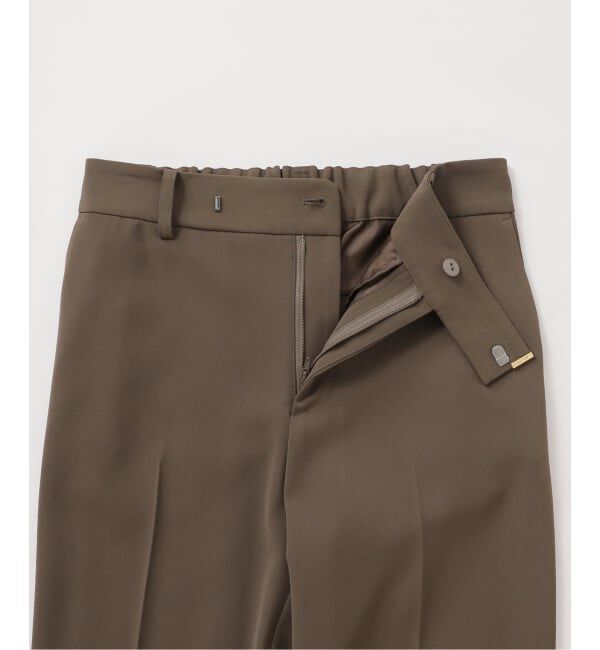  「【洗える】バックスリットパンツ」|スラックス|