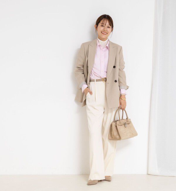 NOLLEY'S sophi「ウォッシャブル強撚ツイルワイドパンツ」|その他|