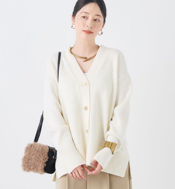 NOLLEY'S「【WEB＆一部店舗限定カラーあり】MUSICゆったりVネックカーディガン」|カーディガン|