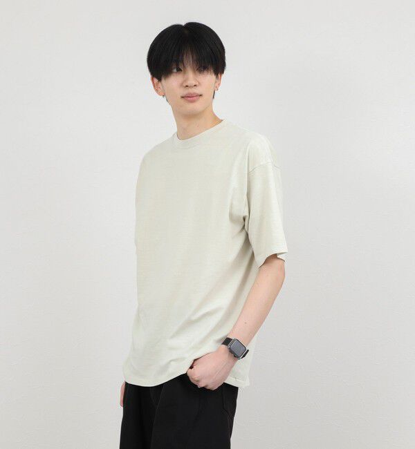 NOLLEY'S goodman「【BECシリーズ】《接触冷感/UVカット》PIGMENT DYE BIO WASH ピグメント染め オーバーサイズTシャツ」|Tシャツ・カットソー|
