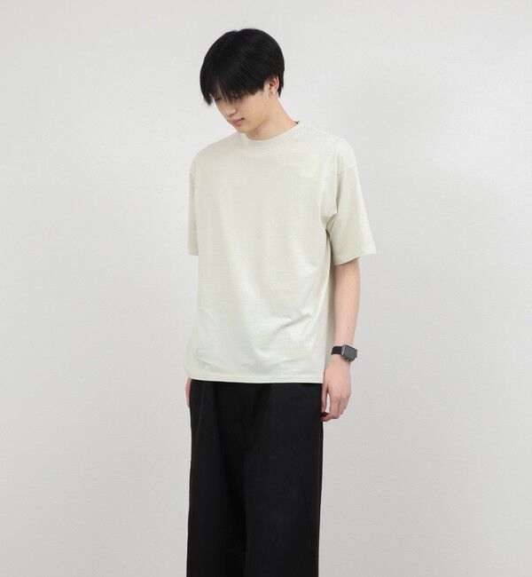NOLLEY'S goodman「【BECシリーズ】《接触冷感/UVカット》PIGMENT DYE BIO WASH ピグメント染め オーバーサイズTシャツ」|Tシャツ・カットソー|