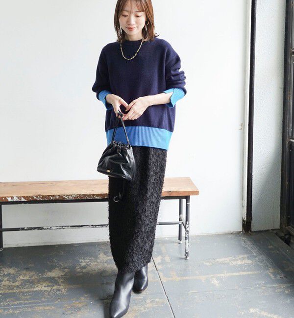 NOLLEY'S「【WEB＆店舗限定カラーあり】MUSICクルーネックプルオーバー」|ニット・セーター|