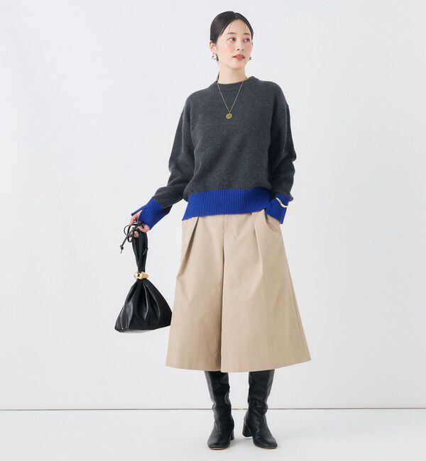 NOLLEY'S「【WEB＆店舗限定カラーあり】MUSICクルーネックプルオーバー」|ニット・セーター|