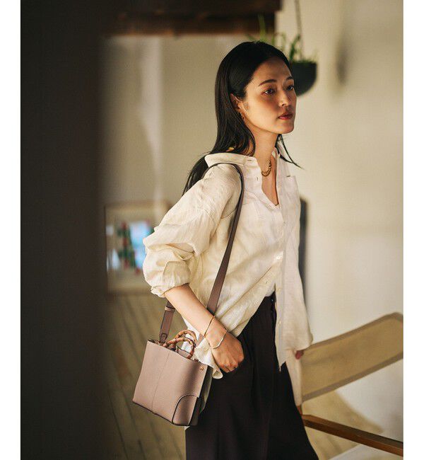 E'POR「【E'POR】BAMBOO BAG Mini/超軽量・26SSS新色追加」|ハンドバッグ|