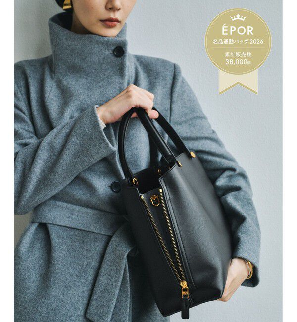 ROPE「【E'POR】Y BAG Medium/通勤・軽量・26AW」|トートバッグ|ブラック(01)