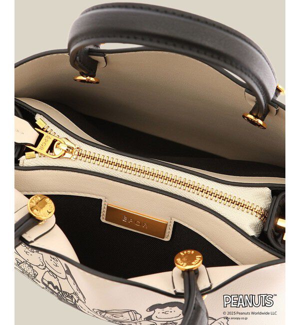 E'POR「【E'POR&times;PEANUTS】別注 Y BAG Mini」|ハンドバッグ|