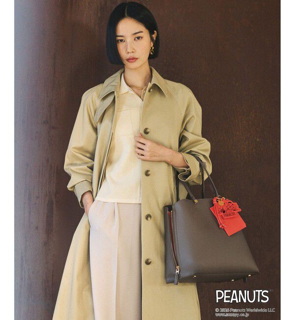 E'POR「【WEB限定/一部店舗限定】【E'POR&times;PEANUTS】別注 ポーチ付き ART CHARM」|チャーム・キーホルダー|