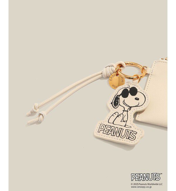E'POR「【WEB限定/一部店舗限定】【E'POR&times;PEANUTS】別注 ポーチ付き ART CHARM」|チャーム・キーホルダー|