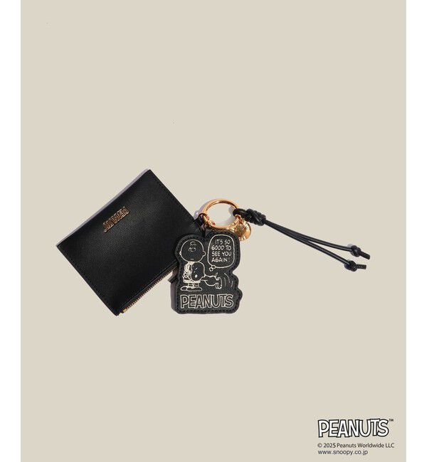 E'POR「【WEB限定/一部店舗限定】【E'POR&times;PEANUTS】別注 ポーチ付き ART CHARM」|チャーム・キーホルダー|