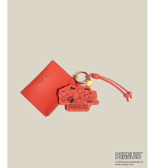 E'POR「【WEB限定/一部店舗限定】【E'POR&times;PEANUTS】別注 ポーチ付き ART CHARM」|チャーム・キーホルダー|